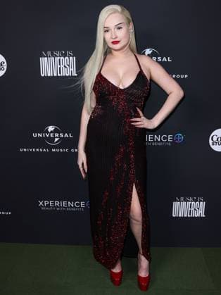 Universal Music Group 2023 65th GRAMMY Awards After Party German singer and songwriter Kim Petras arrives at the Universal Music Group 2023 65th GRAMMY Awards After Party held at Milk Studios Los Angeles on February 5, 2023 in Los Angeles, California, United States. Milk Studios Los Angeles, Los Angeles, California California United States  Copyright: xImagexPressxAgencyx originalFilename: collin-universa230205_npCKn.jpg
