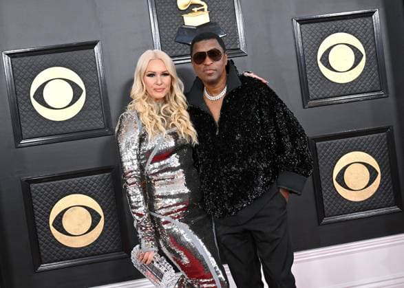 65th Annual Grammy Awards held at Crypto Arena - Arrivals Featuring: Rika and Kenny Babyface Edmonds Where: Los Angeles, California, United States When: 05 Feb 2023 Credit: BauerGriffin INSTARimages Copyright: xAXELLExWOUSSENx 52416324 EDITORIAL USE ONLY. NOT FOR USE BY NEWSPAPERS BASED IN THE UK.