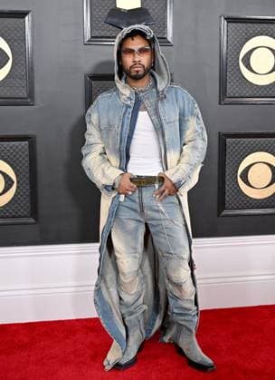 65th Annual Grammy Awards held at Crypto Arena - Arrivals Featuring: Miguel Where: Los Angeles, California, United States When: 05 Feb 2023 Credit: BauerGriffin INSTARimages Copyright: xAXELLExWOUSSENx 52416273 EDITORIAL USE ONLY. NOT FOR USE BY NEWSPAPERS BASED IN THE UK.
