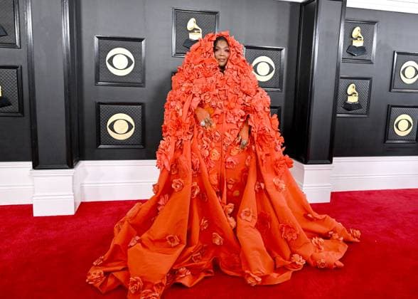 65th Annual Grammy Awards held at Crypto Arena - Arrivals Featuring: Lizzo Where: Los Angeles, California, United States When: 05 Feb 2023 Credit: BauerGriffin INSTARimages Copyright: xAXELLExWOUSSENx 52416173 EDITORIAL USE ONLY. NOT FOR USE BY NEWSPAPERS BASED IN THE UK.