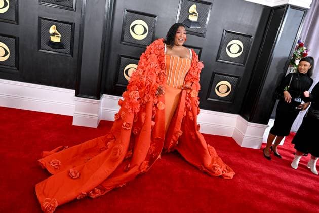 65th Annual Grammy Awards held at Crypto Arena - Arrivals Featuring: Lizzo Where: Los Angeles, California, United States When: 05 Feb 2023 Credit: BauerGriffin INSTARimages Copyright: xAXELLExWOUSSENx 52416175 EDITORIAL USE ONLY. NOT FOR USE BY NEWSPAPERS BASED IN THE UK.