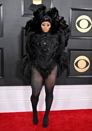 65th Annual Grammy Awards held at Crypto Arena - Arrivals Featuring: Blac Chyna Where: Los Angeles, California, United States When: 05 Feb 2023 Credit: BauerGriffin INSTARimages Copyright: xAXELLExWOUSSENx 52416193 EDITORIAL USE ONLY. NOT FOR USE BY NEWSPAPERS BASED IN THE UK.