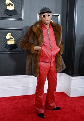 65th Annual Grammy Awards held at Crypto Arena - Arrivals Featuring: Pharrell Williams Where: Los Angeles, California, United States When: 05 Feb 2023 Credit: BauerGriffin INSTARimages Copyright: xAXELLExWOUSSENx 52416230 EDITORIAL USE ONLY. NOT FOR USE BY NEWSPAPERS BASED IN THE UK.