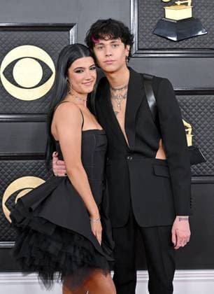 65th Annual Grammy Awards held at Crypto Arena - Arrivals Featuring: Charli D Amelio and Landon Barker Where: Los Angeles, California, United States When: 05 Feb 2023 Credit: BauerGriffin INSTARimages Copyright: xAXELLExWOUSSENx 52416234 EDITORIAL USE ONLY. NOT FOR USE BY NEWSPAPERS BASED IN THE UK.