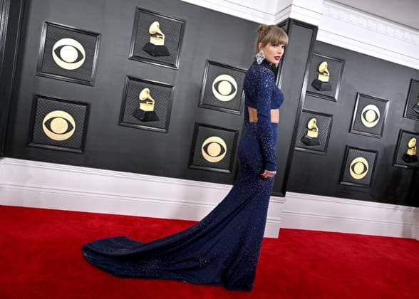 65th Annual Grammy Awards held at Crypto Arena - Arrivals Featuring: Taylor Swift Where: Los Angeles, California, United States When: 05 Feb 2023 Credit: BauerGriffin INSTARimages Copyright: xAXELLExWOUSSENx 52416116 EDITORIAL USE ONLY. NOT FOR USE BY NEWSPAPERS BASED IN THE UK.