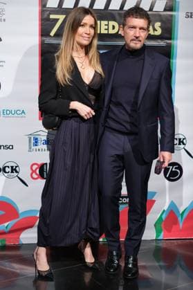 Entertainment Themen der Woche KW06 February 6, 2023, Madrid, Spain: (L-R) Nicole Kimpel and Antonio Banderas attend the 2023 CEC Medal of Honor ceremony at the Palacio de la Prensa cinema in Madrid Madrid Spain - ZUMAs197 20230206_zaa_s197_126 Copyright: xAtilanoxGarciax