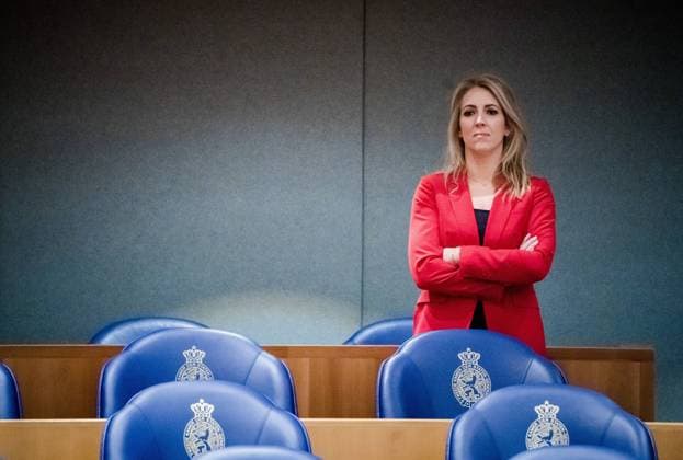 THE HAGUE - Lilian Marijnissen (SP) during a debate in the House of Representatives on the proposal to introduce a binding corrective referendum for national, provincial and municipal politics. ANP BART MAAT netherlands out - belgium out *** THE HAGUE Lilian Marijnissen SP during a debate in the House of Representatives on the proposal to introduce a binding corrective referendum for national, provincial and municipal politics ANP BART MAAT netherlands out belgium out  Copyright: xx x462367016x originalFilename: 462367016.jpg
