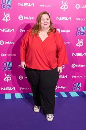 February 8, 2023, Madrid, Madrid, Spain: Itziar Castro attends Ã¢â‚¬ËœLa Liga Music ExperiencieÃ¢â‚¬â ¢ Photocall at Platea on February 8, 2023 in Madrid, Spain Madrid Spain - ZUMAg15_ 20230208_zaf_g15_058 Copyright: xJackxAbuinx