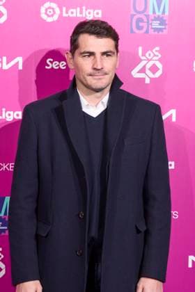 February 8, 2023, Madrid, Madrid, Spain: Iker Casillas attends Ã¢â‚¬ËœLa Liga Music ExperiencieÃ¢â‚¬â ¢ Photocall at Platea on February 8, 2023 in Madrid, Spain Madrid Spain - ZUMAg15_ 20230208_zaf_g15_062 Copyright: xJackxAbuinx