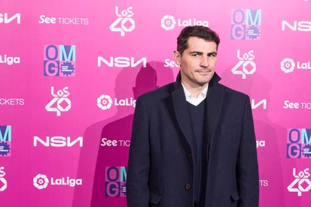 February 8, 2023, Madrid, Madrid, Spain: Iker Casillas attends Ã¢â‚¬ËœLa Liga Music ExperiencieÃ¢â‚¬â ¢ Photocall at Platea on February 8, 2023 in Madrid, Spain Madrid Spain - ZUMAg15_ 20230208_zaf_g15_068 Copyright: xJackxAbuinx