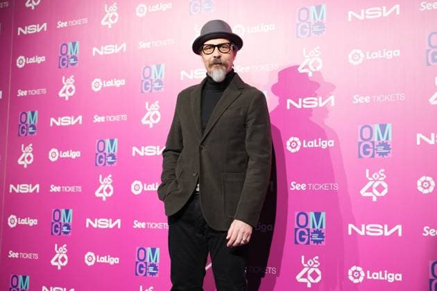 February 8, 2023, Madrid, Spain: Fele Martinez attends the photocall for La Liga Music Experience at Platea Madrid in Madrid. Madrid Spain - ZUMAs197 20230208_zaa_s197_057 Copyright: xAtilanoxGarciax