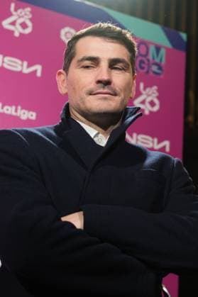 February 8, 2023, Madrid, Spain: Iker Casillas attends the photocall for La Liga Music Experience at Platea Madrid in Madrid. Madrid Spain - ZUMAs197 20230208_zaa_s197_094 Copyright: xAtilanoxGarciax