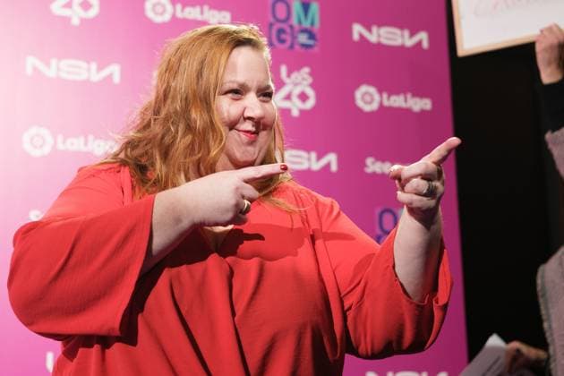February 8, 2023, Madrid, Spain: Itziar Castro attends the photocall for La Liga Music Experience at Platea Madrid in Madrid. Madrid Spain - ZUMAs197 20230208_zaa_s197_086 Copyright: xAtilanoxGarciax