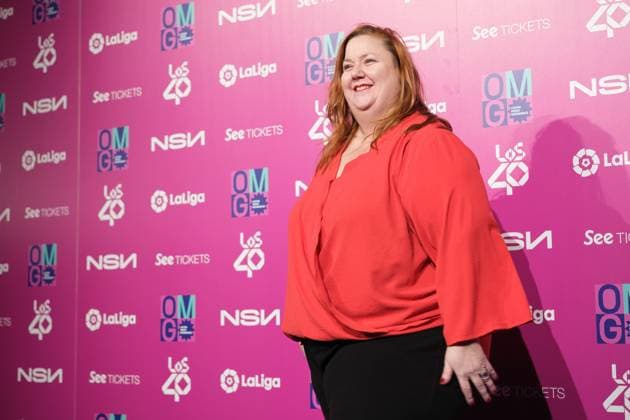 February 8, 2023, Madrid, Spain: Itziar Castro attends the photocall for La Liga Music Experience at Platea Madrid in Madrid. Madrid Spain - ZUMAs197 20230208_zaa_s197_087 Copyright: xAtilanoxGarciax
