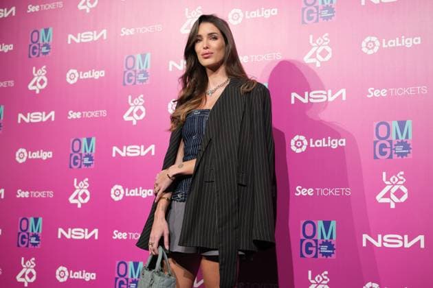 February 8, 2023, Madrid, Spain: Marta Lopez Alamo attends the photocall for La Liga Music Experience at Platea Madrid in Madrid. Madrid Spain - ZUMAs197 20230208_zaa_s197_088 Copyright: xAtilanoxGarciax