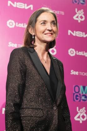 February 8, 2023, Madrid, Spain: Reyes Maroto attends the photocall for La Liga Music Experience at Platea Madrid in Madrid. Madrid Spain - ZUMAs197 20230208_zaa_s197_102 Copyright: xAtilanoxGarciax