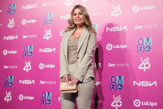 February 8, 2023, Madrid, Spain: Irma Rodriguez attends the photocall for La Liga Music Experience at Platea Madrid in Madrid. Madrid Spain - ZUMAs197 20230208_zaa_s197_105 Copyright: xAtilanoxGarciax