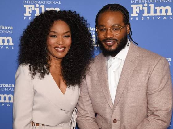February 9, 2023, Santa Barbara, California, United Ststes: Angela Bassett and Ryan Coogle attend the Montecito Award at 38th Annual Santa Barbara International Film Festival. Santa Barbara United Ststes - ZUMAb173 20230209_zap_b173_015 Copyright: xBillyxBennightx