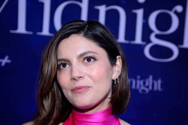 At Midnight Film Premiere February 9, 2023, Mexico City, Mexico: American actress Monica Barbaro attends blue carpet of the At Midnight film premiere at The Cantoral Cultural Center. on February 9, 2023 in Mexico City, Mexico. (Photo by Jorge Gonzalez Eyepix Group) Copyright: xJorgexGonzalez xEyepixxGroupx _DSC9617