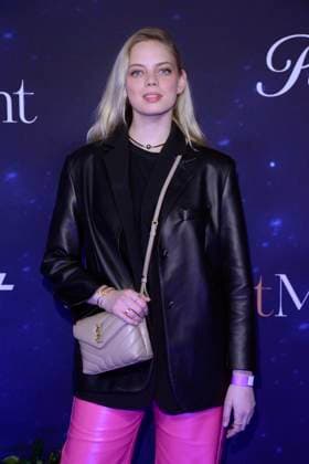 At Midnight Film Premiere February 9, 2023, Mexico City, Mexico: Mariana Zaragoza attends the blue carpet of the At Midnight film premiere at The Cantoral Cultural Center. on February 9, 2023 in Mexico City, Mexico. (Photo by Jorge Gonzalez Eyepix Group) Copyright: xJorgexGonzalez xEyepixxGroupx JG_09022023_87586