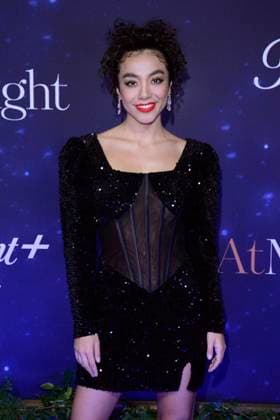 At Midnight Film Premiere February 9, 2023, Mexico City, Mexico: Elyfer Torres attends the blue carpet of the At Midnight film premiere at The Cantoral Cultural Center. on February 9, 2023 in Mexico City, Mexico. (Photo by Jorge Gonzalez Eyepix Group) Copyright: xJorgexGonzalez xEyepixxGroupx JG_09022023_87593