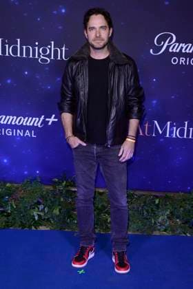 At Midnight Film Premiere February 9, 2023, Mexico City, Mexico: Manolo Cardona attends the blue carpet of the At Midnight film premiere at The Cantoral Cultural Center. on February 9, 2023 in Mexico City, Mexico. (Photo by Jorge Gonzalez Eyepix Group) Copyright: xJorgexGonzalez xEyepixxGroupx JG_09022023_87598