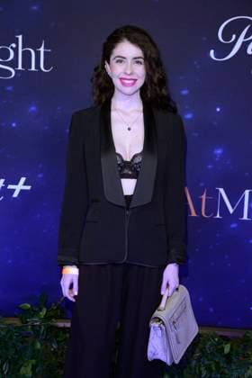 At Midnight Film Premiere February 9, 2023, Mexico City, Mexico: Patricia Ugarte attends the blue carpet of the At Midnight film premiere at The Cantoral Cultural Center. on February 9, 2023 in Mexico City, Mexico. (Photo by Jorge Gonzalez Eyepix Group) Copyright: xJorgexGonzalez xEyepixxGroupx JG_09022023_87605