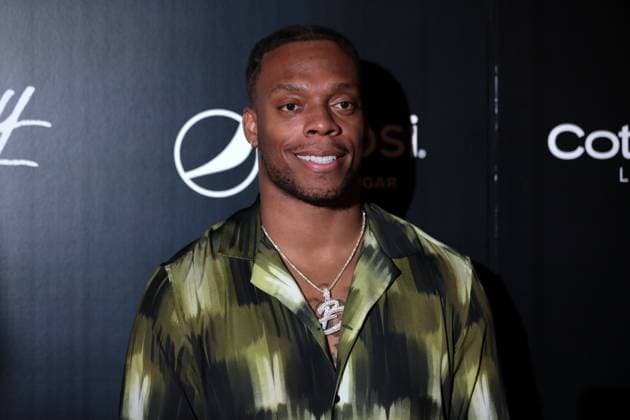 February 10, 2023, Scottsdale, Arizona, USA: Brandon Marshall attends the G-Eazy Red Carpet at G-Eazy Red Carpet Presented by W Scottsdale & Pepsi Zero Sugar at the W Scottsdale in Scottsdale, Arizona. Scottsdale USA - ZUMAg247 20230210_znp_g247_010 Copyright: xGagexSkidmorex
