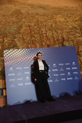 Juliette Binoche press conference on the occasion of the Goya Awards in Seville, Seville, Seville, February 10, 2022 Cordon Press