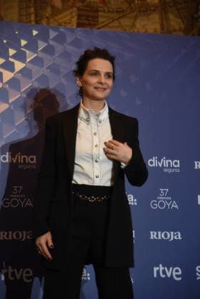 Juliette Binoche press conference on the occasion of the Goya Awards in Seville, Seville, Seville, February 10, 2022 Cordon Press
