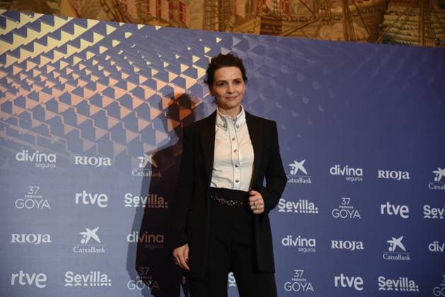 Juliette Binoche press conference on the occasion of the Goya Awards in Seville, Seville, Seville, February 10, 2022 Cordon Press