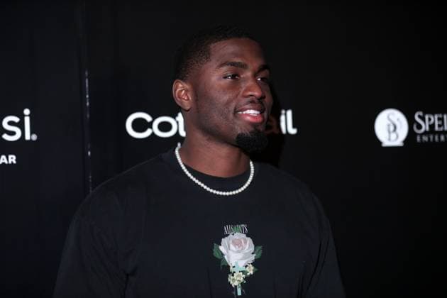 February 10, 2023, Scottsdale, Arizona, USA: Laquon Treadwell attends the G-Eazy Red Carpet at G-Eazy Red Carpet Presented by W Scottsdale & Pepsi Zero Sugar at the W Scottsdale in Scottsdale, Arizona. Scottsdale USA - ZUMAg247 20230210_znp_g247_017 Copyright: xGagexSkidmorex