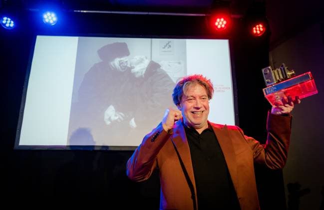 HILVERSUM Eddy van Wessel wins the Silver Camera The prize is for the best journalistic photo of the past year ANP MARCO DE SWART netherlands out belgium out  Copyright: xx x462507636x originalFilename: 462507636.jpg