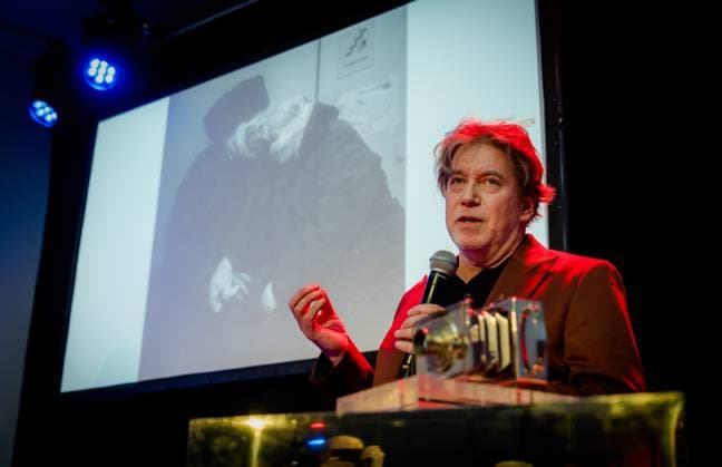 HILVERSUM Eddy van Wessel wins the Silver Camera Van Wessel was awarded the photo prize in Museum Hilversum for his photo series Ruins for freedom, a black and white photo series about the war in Ukraine The prize is for the best journalistic photo of the past year ANP MARCO DE SWART netherlands out belgium out  Copyright: xx x462508303x originalFilename: 462508303.jpg