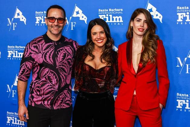 Outstanding Performer of the Year Award - 38th Annual Santa Barbara International Film Festival at The Arlington Theatre. Featuring: Jesus Lloveras (Director, Actor, Producer, Writer), Ainara Landon (Producer Actress), Alicia Lorente (Actress) Where: Los Angeles, California, United States When: 10 Feb 2023 Credit: Ryan Hartford startraksphoto.com Cover Images Copyright: xx 52431449 EDITORIAL USE ONLY. NOT FOR USE BY NEWSPAPERS BASED IN THE UK.