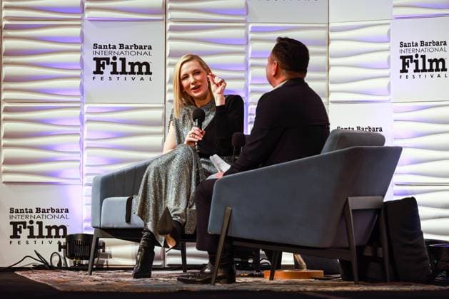 Outstanding Performer of the Year Award - 38th Annual Santa Barbara International Film Festival at The Arlington Theatre. Featuring: Cate Blanchett Where: Los Angeles, California, United States When: 10 Feb 2023 Credit: Ryan Hartford startraksphoto.com Cover Images Copyright: xx 52431500 EDITORIAL USE ONLY. NOT FOR USE BY NEWSPAPERS BASED IN THE UK.