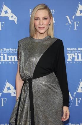 SANTA BARBARA, CA - FEBRUARY 2: Cate Blanchett at Outstanding Performer of the Year Award - 38th Annual Santa Barbara International Film Festival at The Arlington Theatre in Santa Barbara, California on February 10, 2023. Copyright: xFayexSadoux