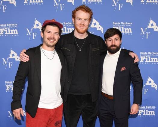 10 February 2023 - Los Angeles, California - (L-R) Nicolas Bruno, Dexter Brierley, and Matt Seger. Outstanding Performer of the Year Award, 38th Annual Santa Barbara International Film Festival at Arlington Theatre. Photo Credit: Billy Bennight AdMedia 288510 2023-02-10 California Santa Barbara Etats-Unis  Copyright: xAdMediax STAR_288510_034