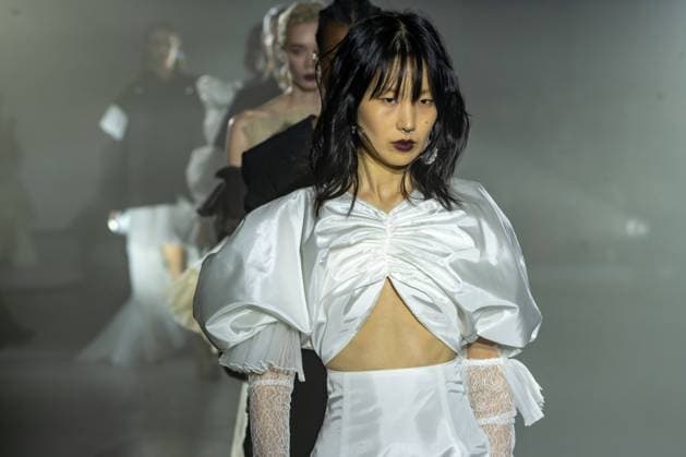 Adeam - Runway - February 2023 New York Fashion Week (NEW) Adeam - Runway - February 2023 New York Fashion Week. February 12, 2023, New York, New York, USA: Models walk the runway finale at the Adeam fashion show at 548 West 22nd Street during New York Fashion Week 2023 on February 12, 2023 in New York City. Credit: M10s TheNews2 Adeam - Runway - February 2023 New York Fashion Week  Copyright: xM10sx