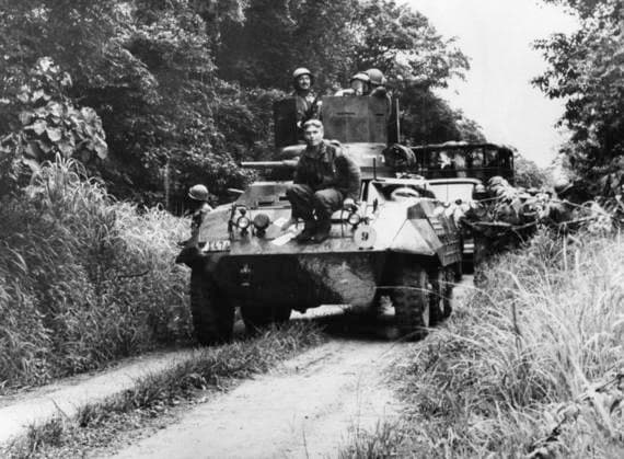 KONGO 19610216. Europeiska soldater som slogs pa utbrytarstatens Katangas och dess ledare Moise Tshombes sida under Kongokrisen 1960-63. KONGO x450x *** CONGO 19610216 European soldiers who fought on the side of the breakaway state of Katanga and its leader Moise Tshombe during the Congo crisis in 1960 63 CONGO x450x  Copyright: xPRESSENSxBILD UPIx Kongokrisen