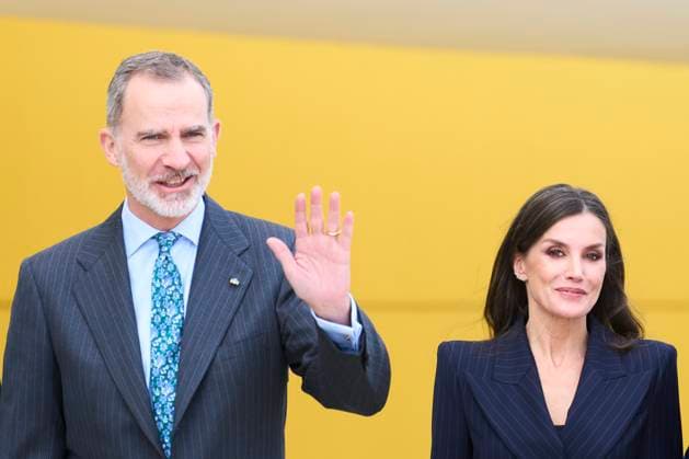 Entertainment Themen der Woche KW07 Entertainment Bilder des Tages 13-02-2023 Aviles Queen Letizia and King Felipe attend the ceremony of the National Innovation and Design Awards 2022, at the Niemeyer Center, in Aviles, Asturias. No Spain Â  Copyright: xPPEx
