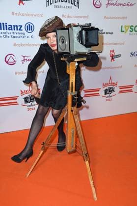 Barbara Engel at the ASKANIA AWARD 2023 at the Berlin Capital Club in Berlin on 14 02 2023