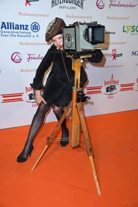 Barbara Engel at the ASKANIA AWARD 2023 at the Berlin Capital Club in Berlin on 14 02 2023