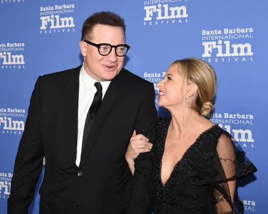 14 February 2023 - Los Angeles, California - Brendan Fraser and Sarah Michelle Gellar. American Riviera Award Award, 38th Annual Santa Barbara International Film Festival at Arlington Theatre. Photo Credit: Billy Bennight AdMedia 288614 2023-02-14 California Santa Barbara Etats-Unis  Copyright: xAdMediax STAR_288614_005