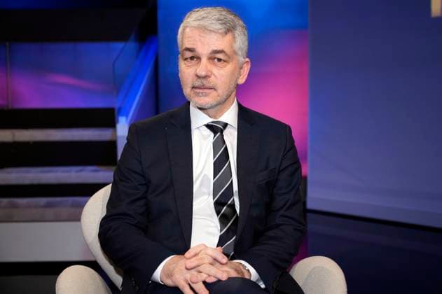 Entertainment Themen der Woche KW07 News Bilder des Tages Carlo Masala in der ARD-Talkshow maischberger im Studio Berlin Adlershof. Berlin, 14.02.2023 *** Carlo Masala in the ARD talk show maischberger in the studio Berlin Adlershof Berlin, 14 02 2023 Foto:xT.xBartillax xFuturexImage