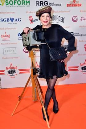 Barbara Engel at the presentation of the Askania Award 2023 at the Capital Club in the Hilton Hotel Berlin, 14 02 2023 Foto:xN.xKubelkax xFuturexImage