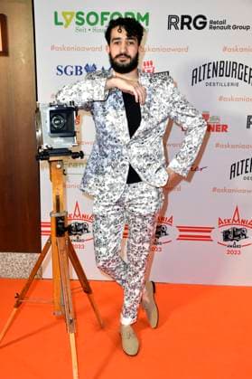 Mohamed Chahrour at the presentation of the Askania Award 2023 at the Capital Club in the Hilton Hotel Berlin, 14 02 2023. Foto:xN.xKubelkax xFuturexImage