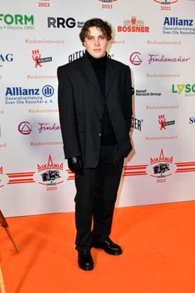 Joshua Hupfauer at the presentation of the Askania Award 2023 at the Capital Club in the Hilton Hotel Berlin, 14 02 2023 Foto:xN.xKubelkax xFuturexImage