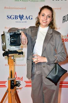 Nicola Rabea Langrzik at the presentation of the Askania Award 2023 at the Capital Club in the Hilton Hotel Berlin, 14 02 2023 Foto:xN.xKubelkax xFuturexImage