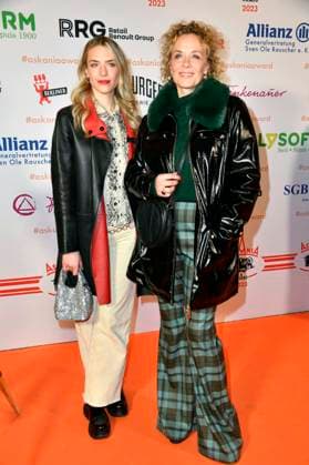 Katja Riemann with daughter Paula Riemann at the presentation of the Askania Award 2023 at the Capital Club in the Hilton Hotel Berlin, 14 02 2023 Foto:xN.xKubelkax xFuturexImage